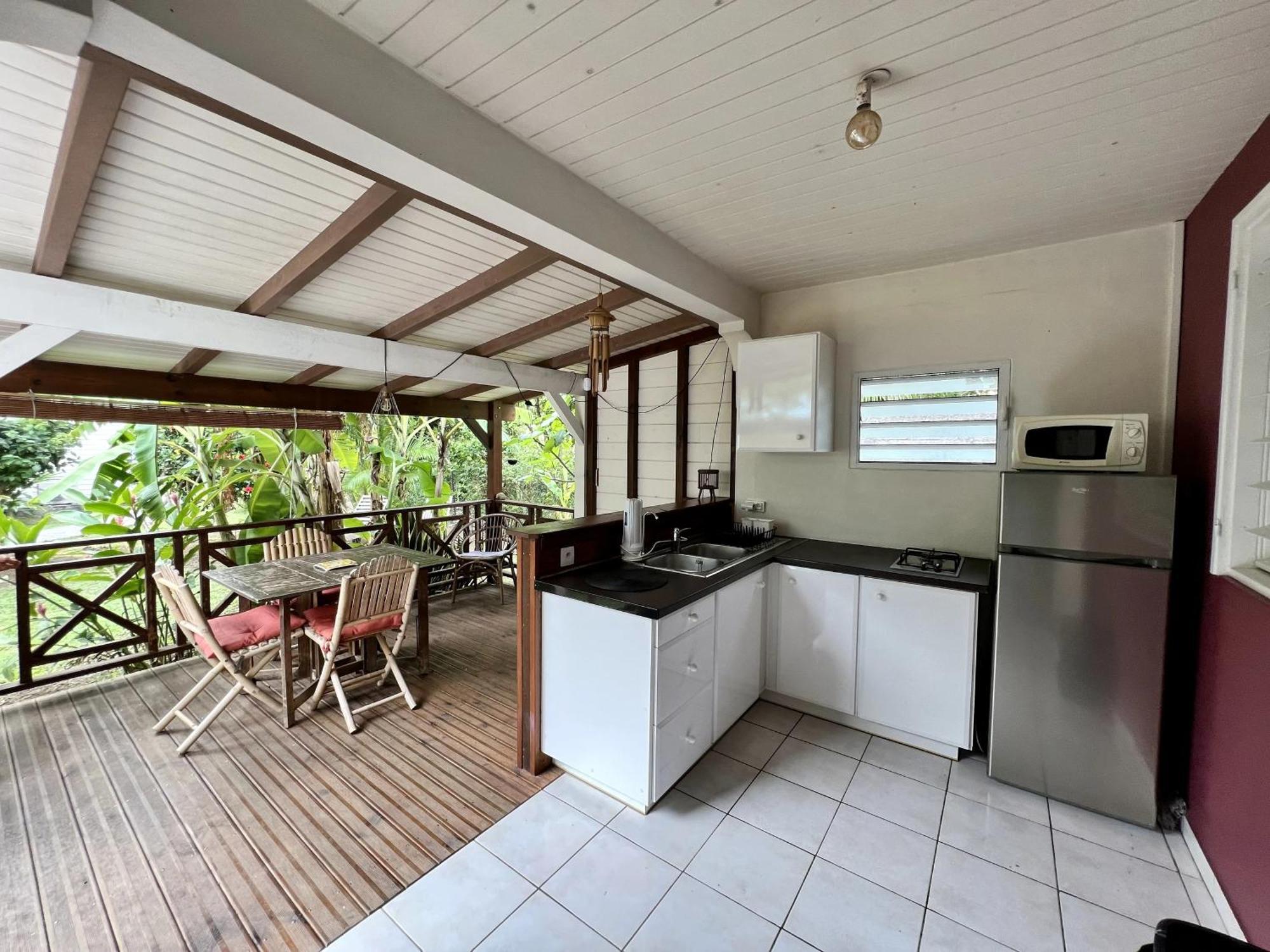 Baz Creole Villa Deshaies Exterior photo